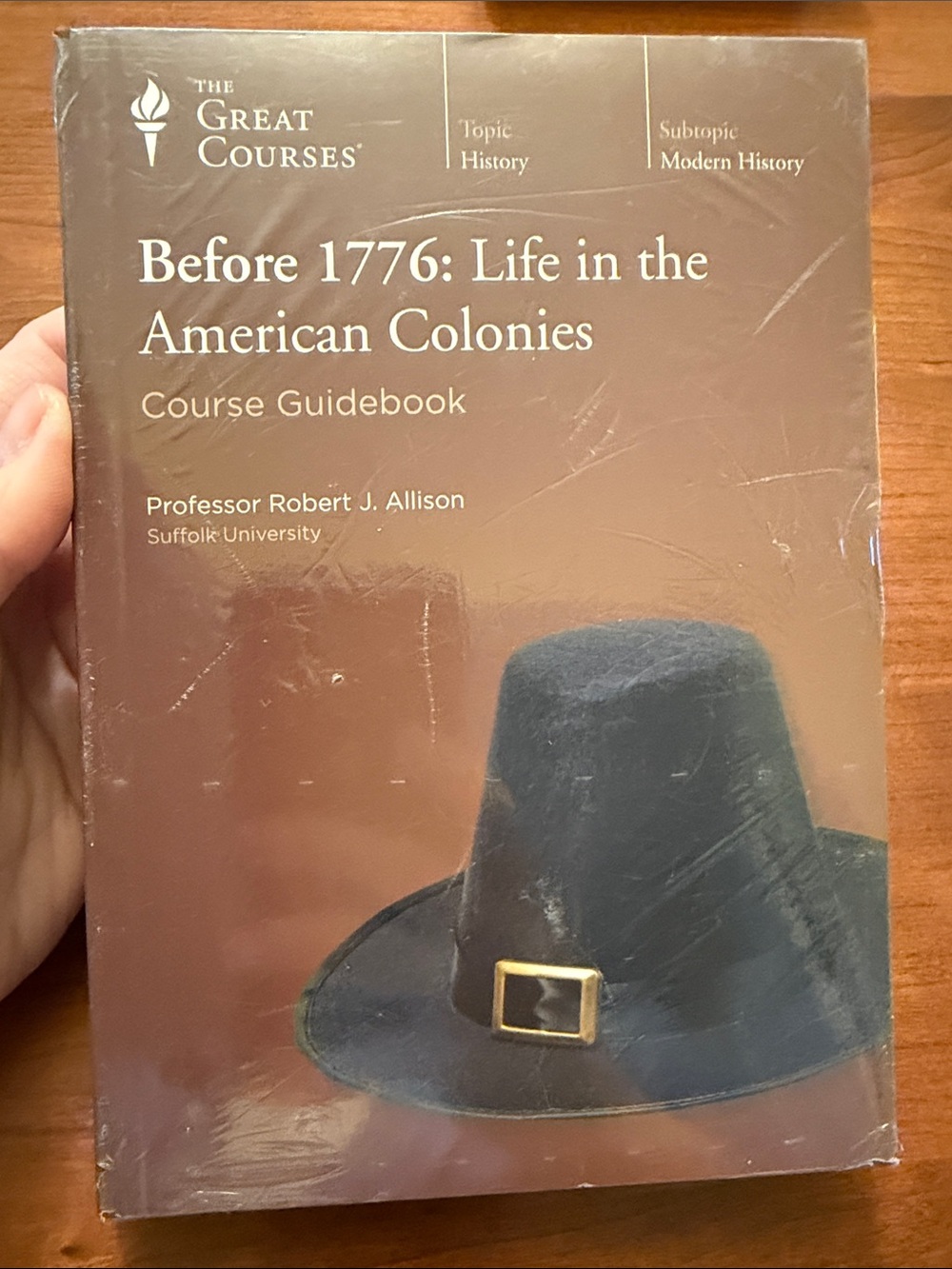 The Great Courses 1776 Life in the American Colonies DVD and Guide Book Sealed